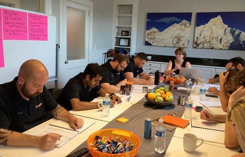 Leadership training with The Hayes Approach