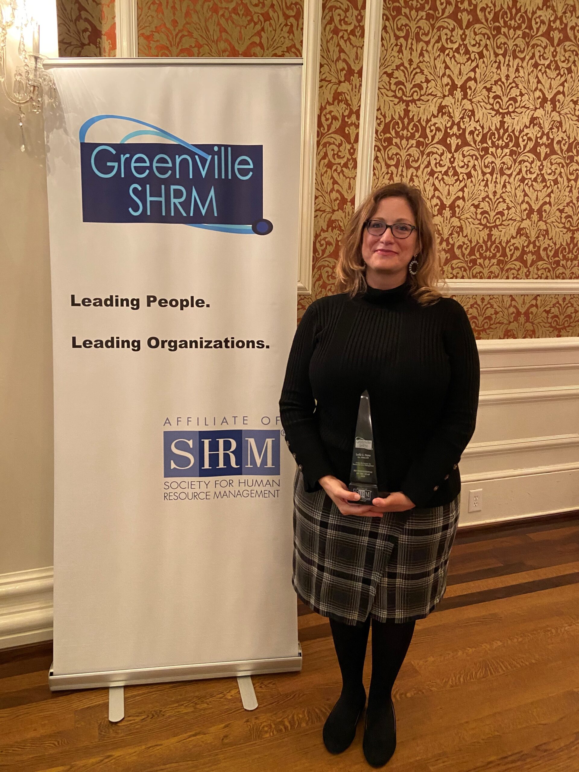 Leslie Hayes named GSHRM HR Professional of the Year